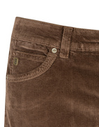 5-ficksbyxa Cut'n Sew Soft Cord Manchester Ljusbrun 32"32