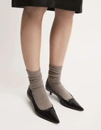 Valfurva Pumps Nappa Svart