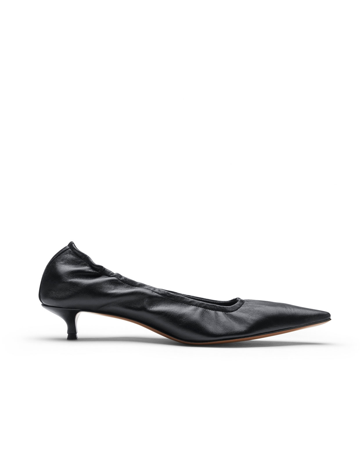 Valfurva Pumps Nappa Svart