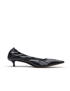 Valfurva Pumps Nappa Svart