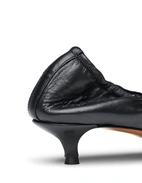 Valfurva Pumps Nappa Svart