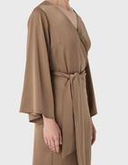 Mira Klänning Guldbrun 36