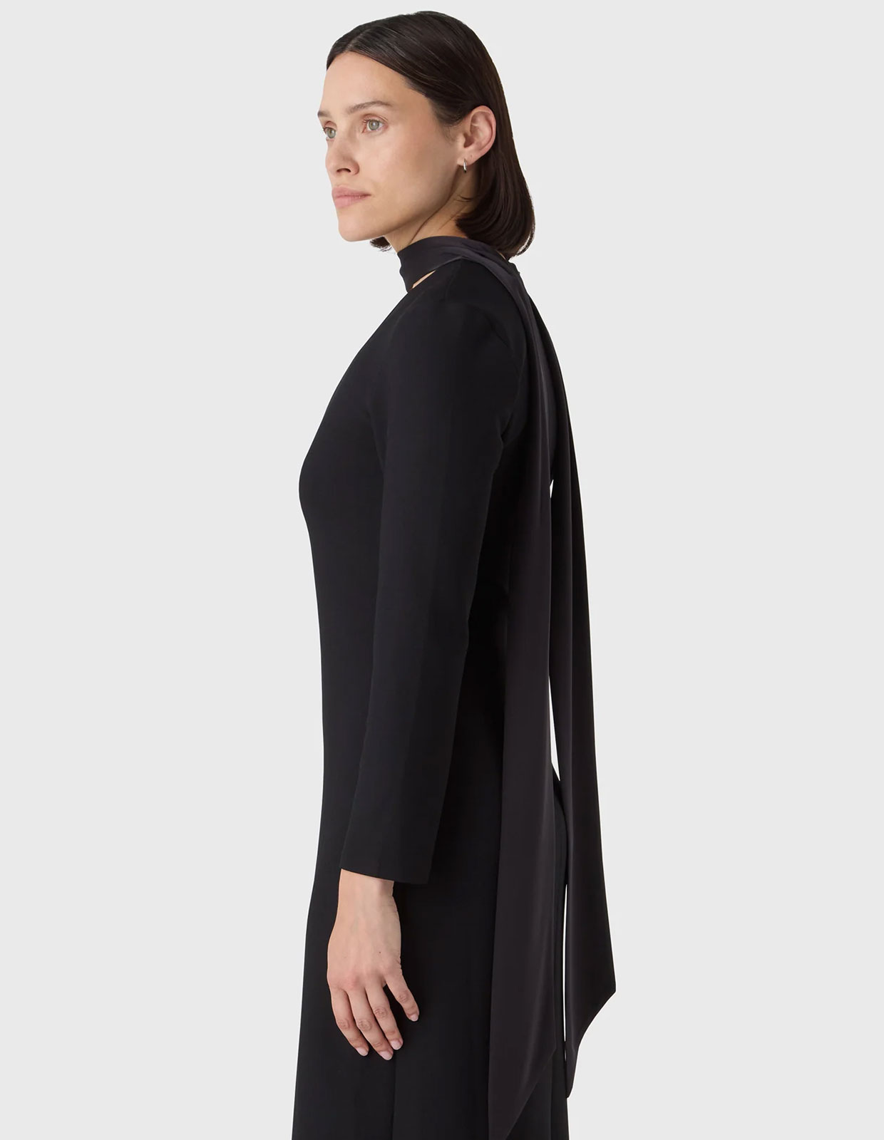 Valerie Klänning Jersey Svart 38