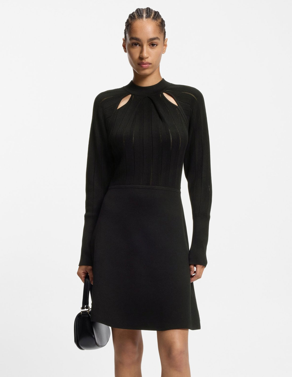 Fuccia Klänning Svart M