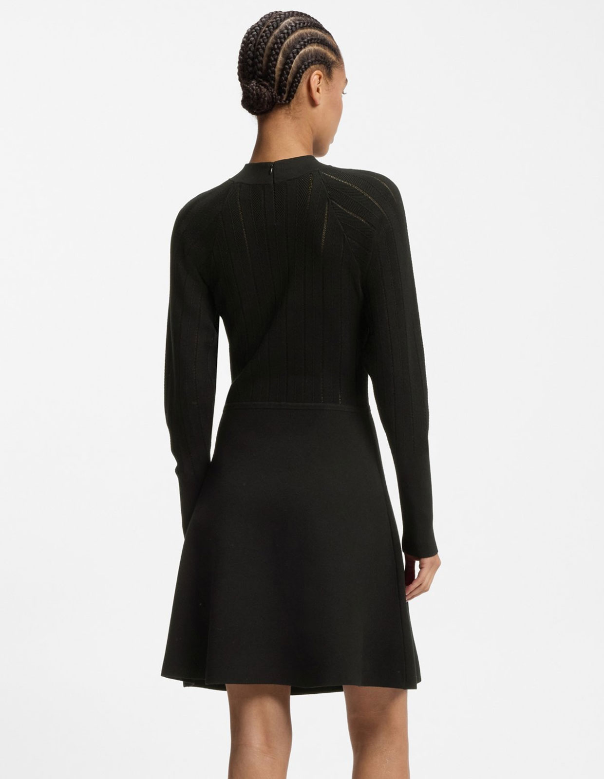 Fuccia Klänning Svart M