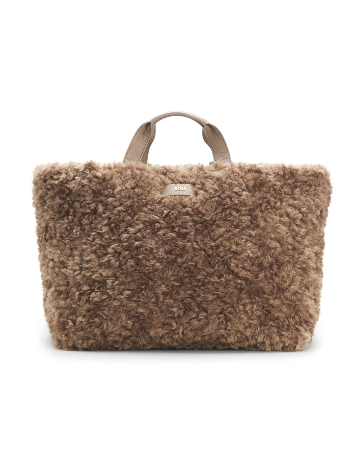 Palmah Tote Väska Mörkbeige
