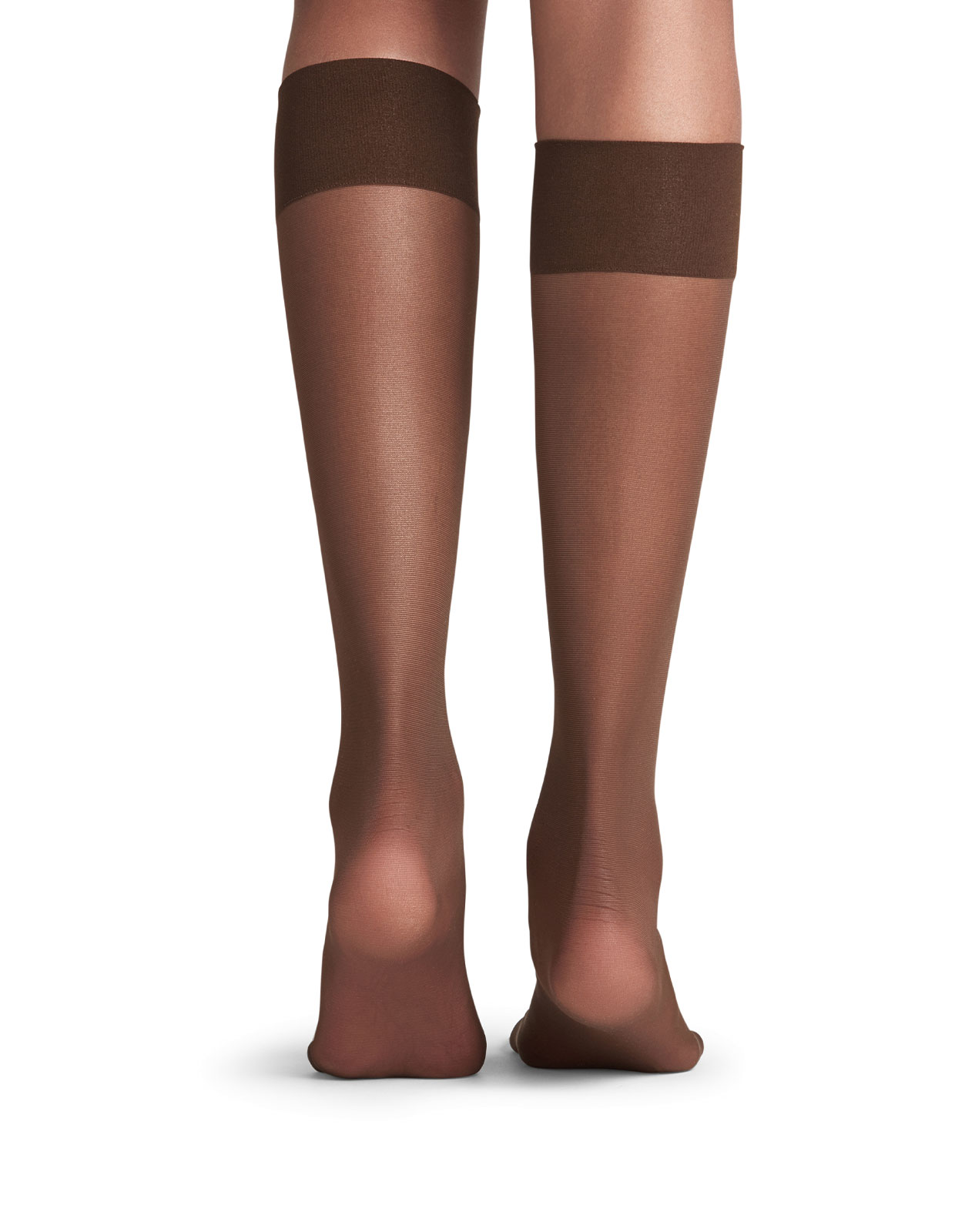 Pure Matt Knee High 20 DEN Knästrumpor Mörkbrun