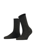 Shiny Sock Strumpor Svartguld 39-42