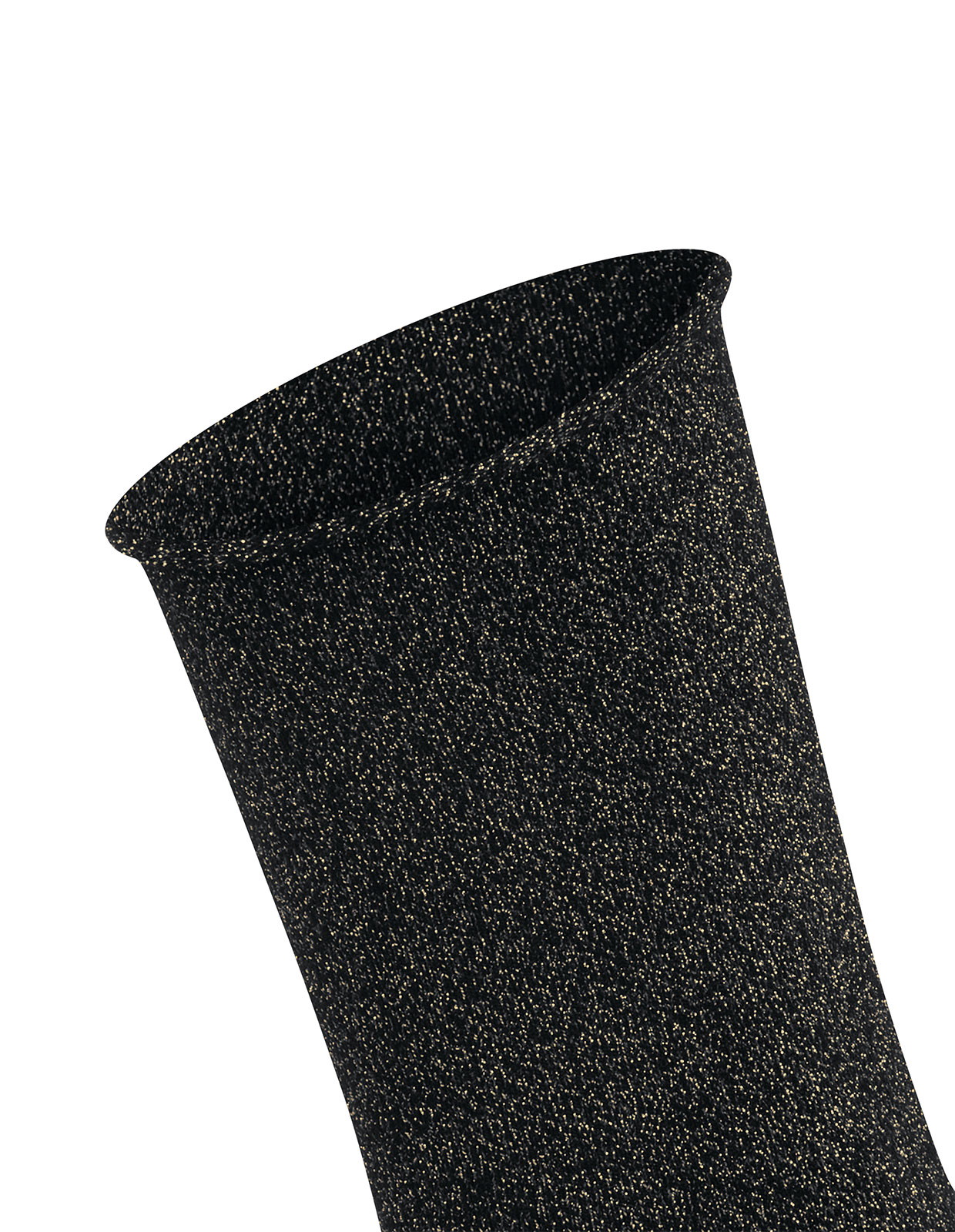 Shiny Sock Strumpor Svartguld 39-42