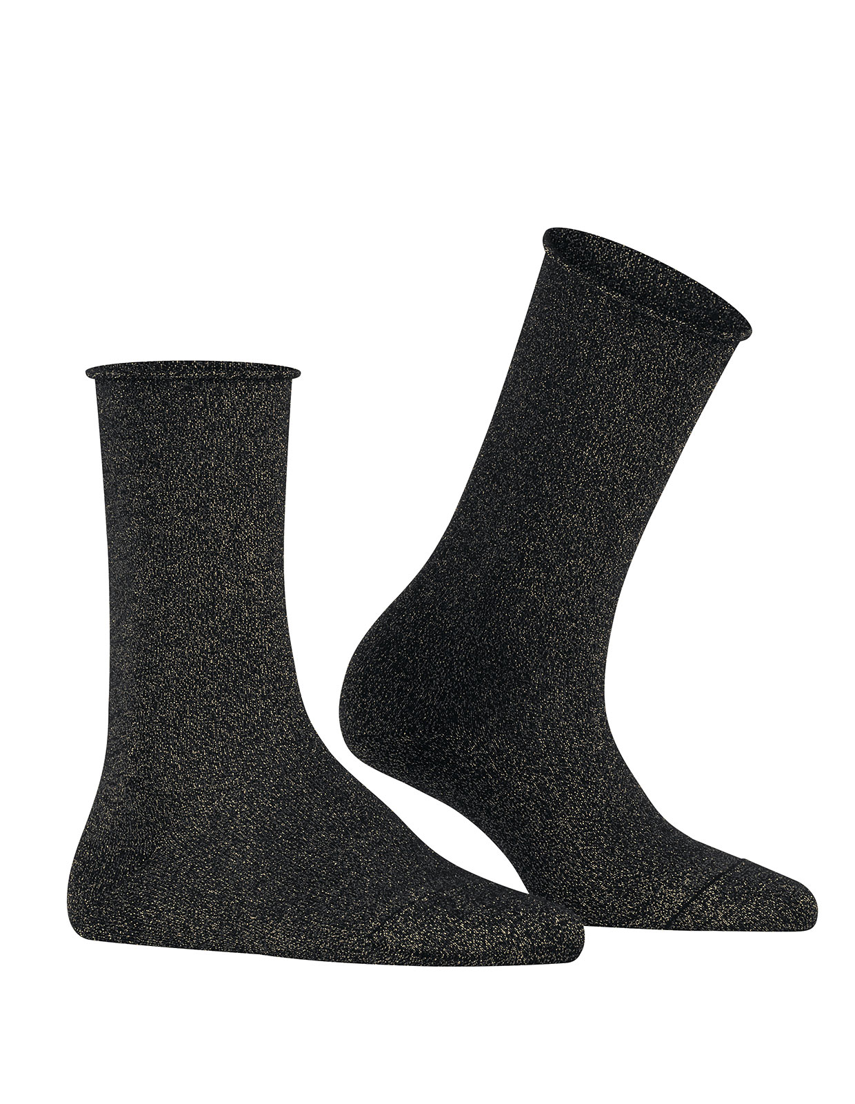 Shiny Sock Strumpor Svartguld