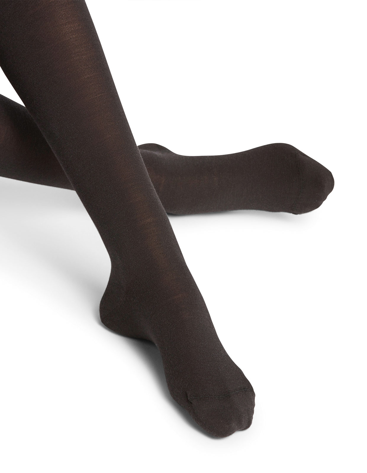 Softmerino Tights Strumpbyxa Svart
