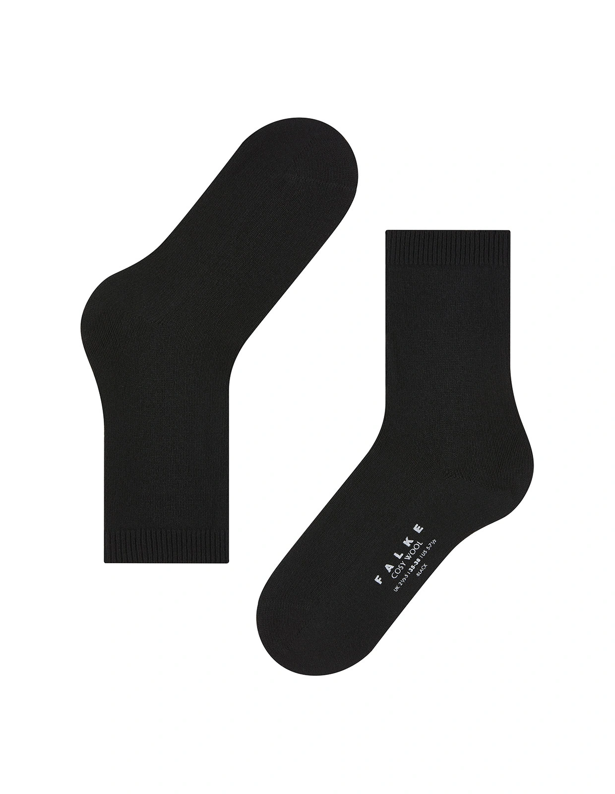 Cosy Wool Sock Svart 35-38