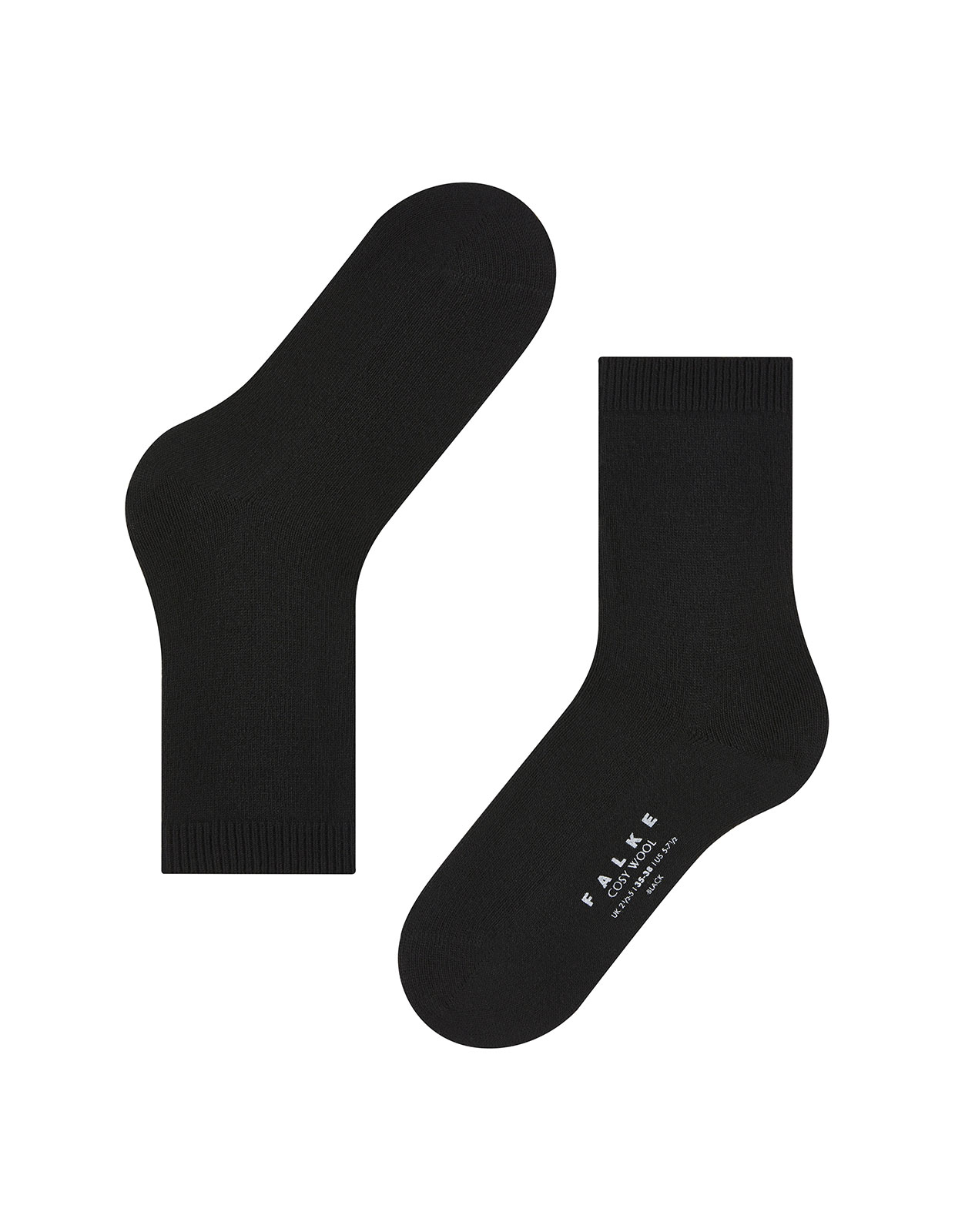 Cosy Wool Sock Svart 35-38