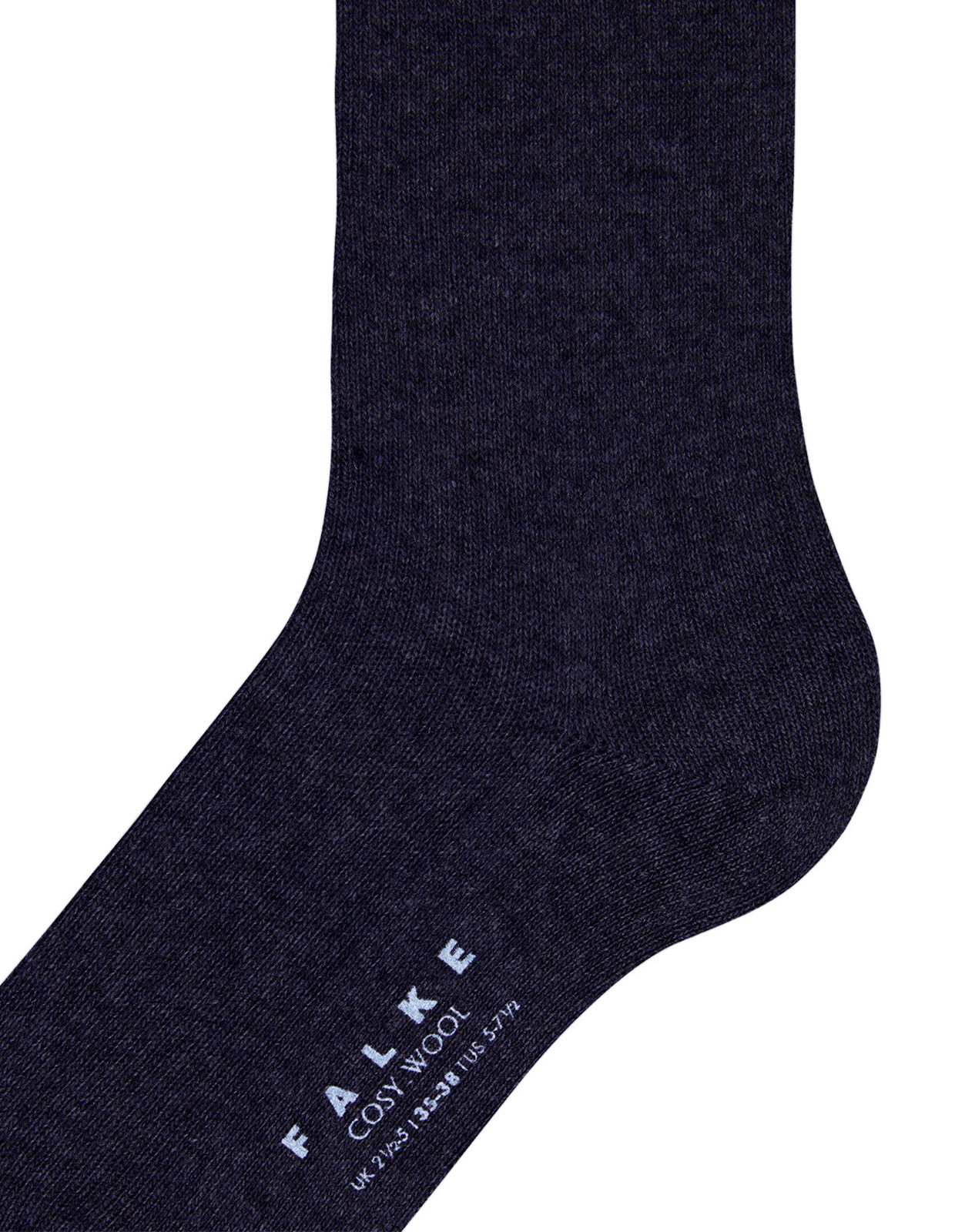 Cosy Wool Sock Marinblå