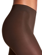 Seidenglatt 40 DEN Strumpbyxa Mörkbrun