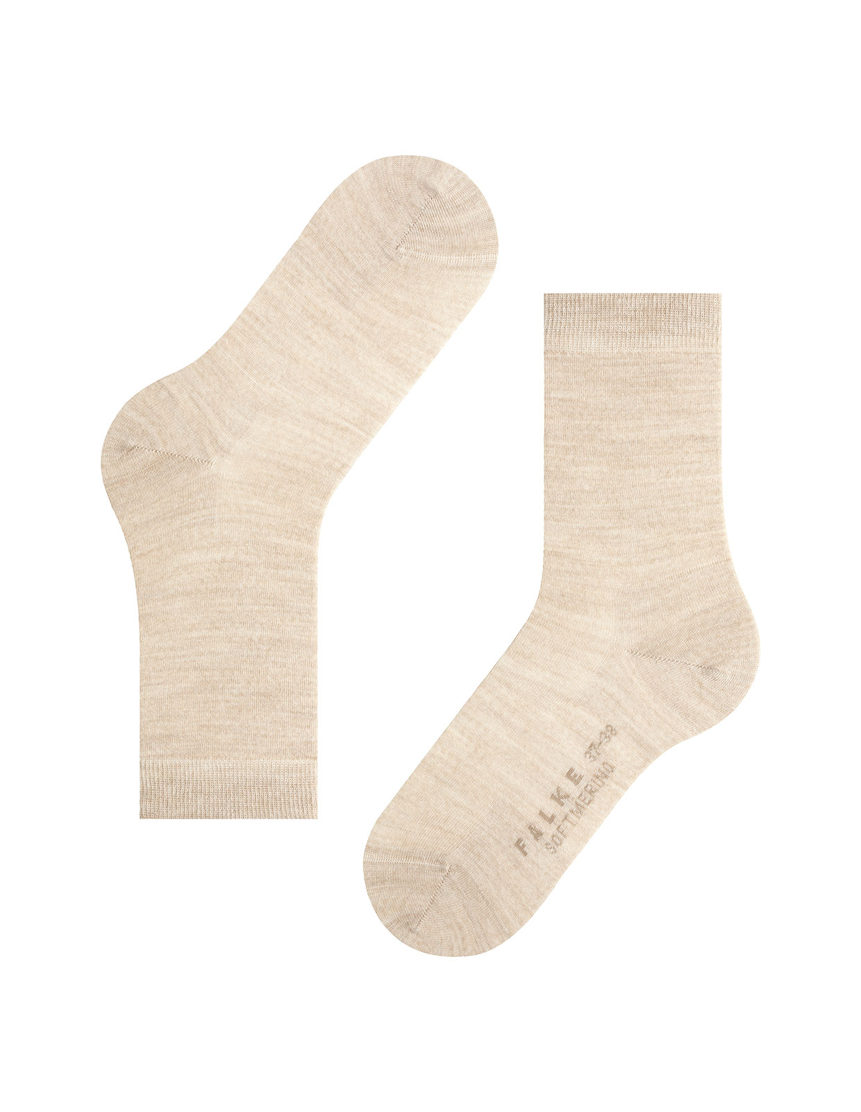 Soft Merino Sock Strumpor Ljusbeige