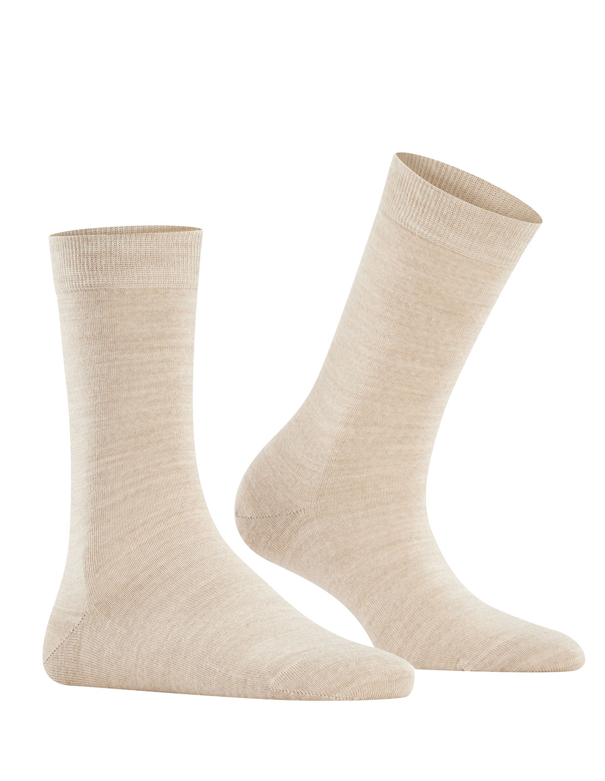 Soft Merino Sock Strumpor Ljusbeige 35-36