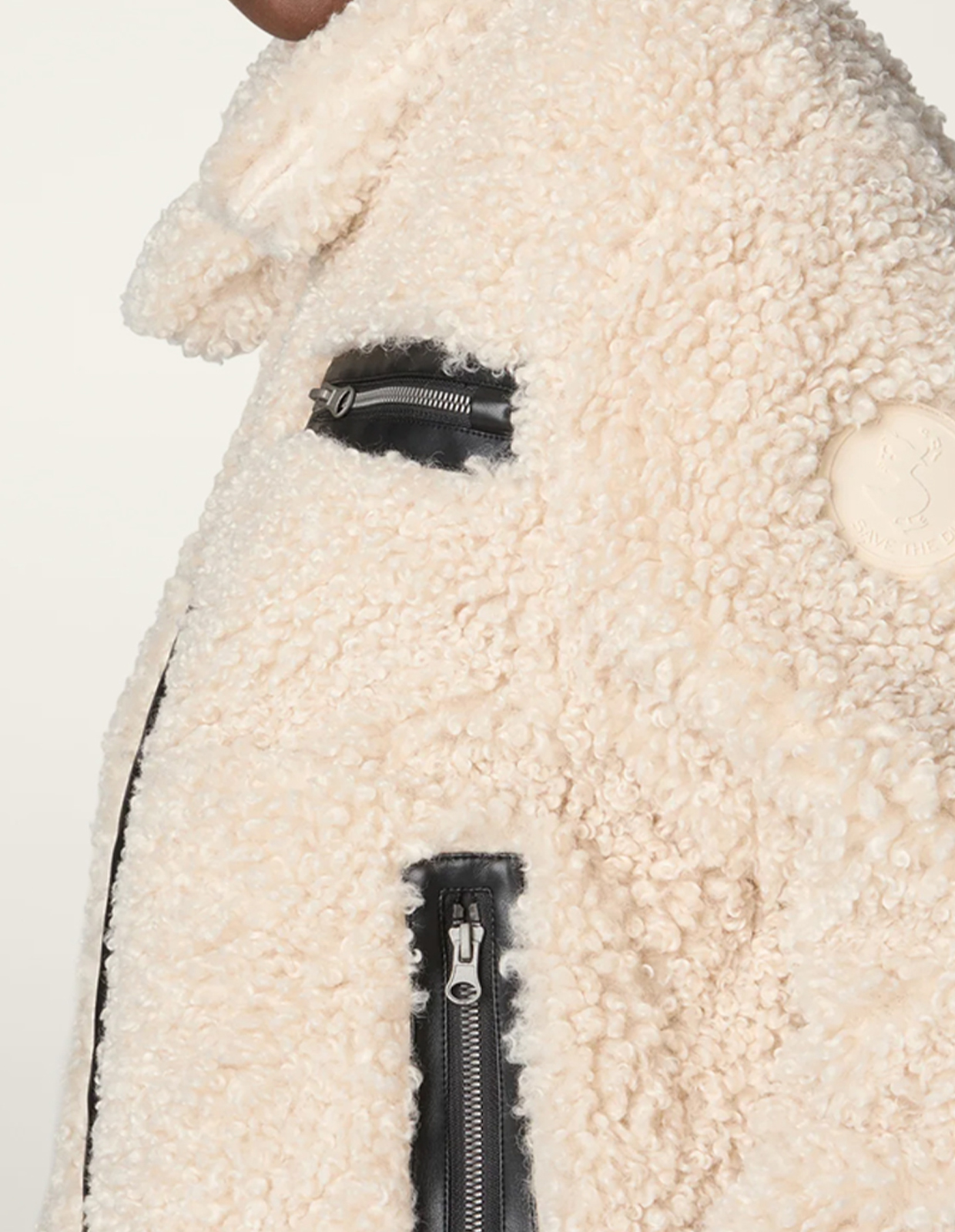 Hester Faux Fur Jacka Benvit