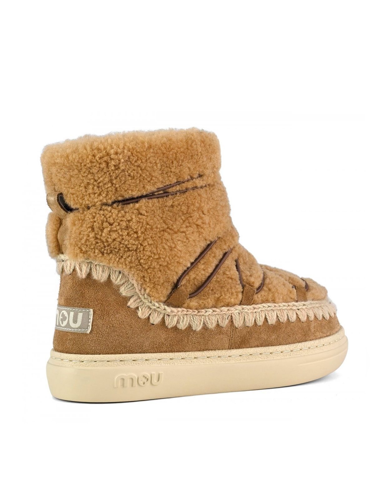 Eskimo Bold Lace Sko Ljusbrun