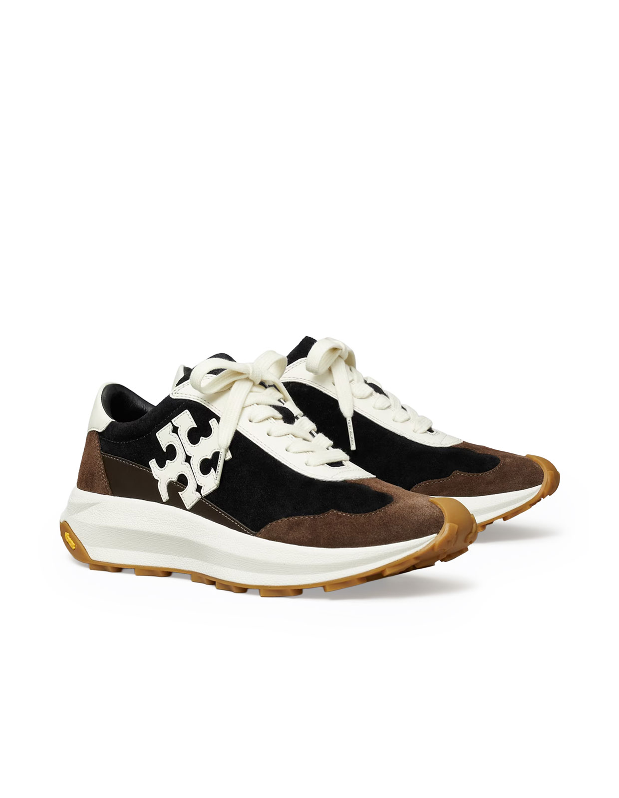 Tory Trainer Sneakers Svart/Brun