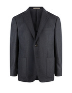 Drop6 Kavaj Ull Cashmere Mörkblå 100