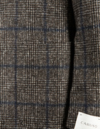 Aida Kavaj Baby Alpacka Rutig Svart/Brun/Blå 46