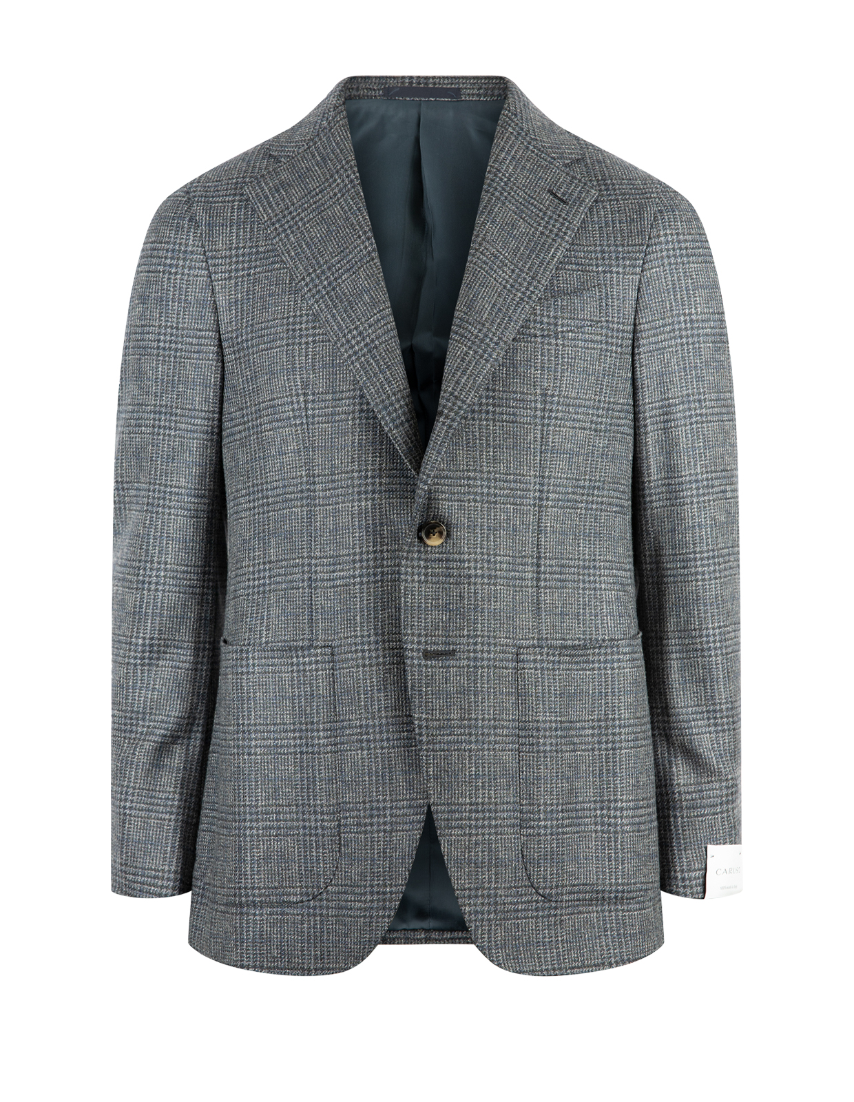 Aida Kavaj Ull Glencheck Blå 52