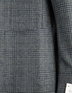 Aida Kavaj Ull Glencheck Blå 52