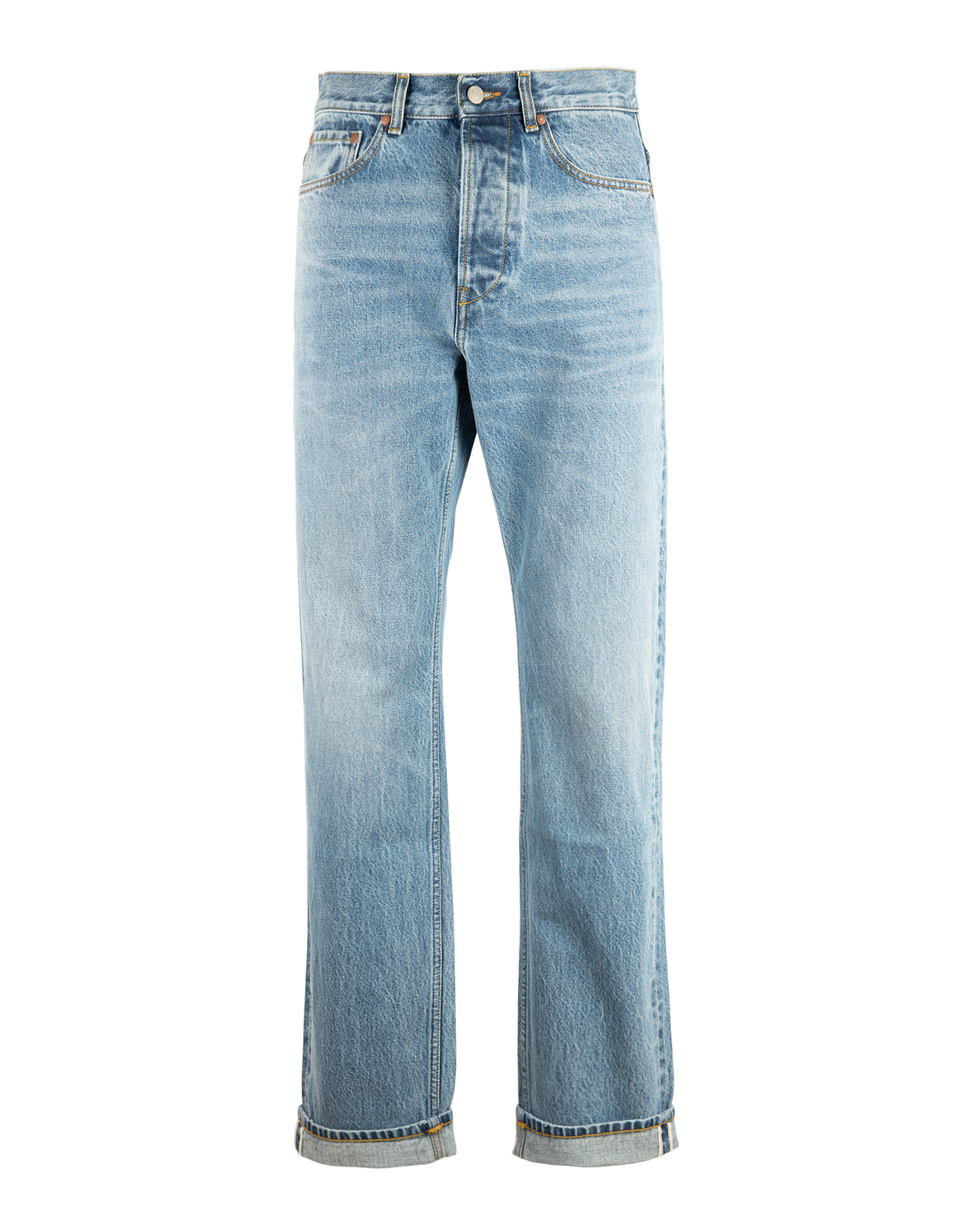 Rodolfo Jeans Selvedge Mellanblå