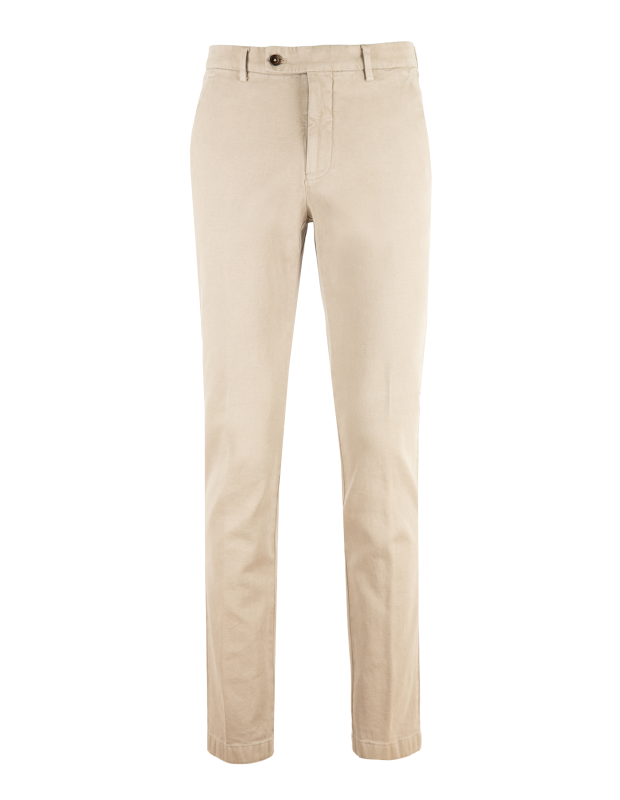 Berwich X Ströms Byxa Bomullsstretch Vintage Beigegrå