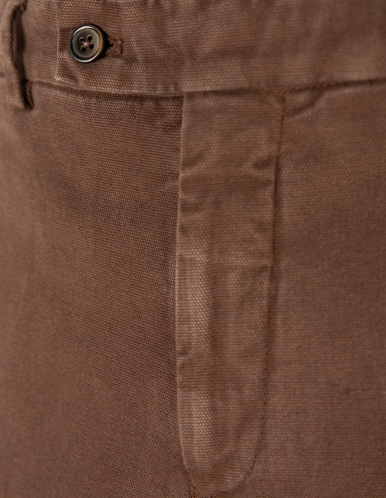 Berwich X Ströms Byxa Bomullsstretch Vintage Brun 46