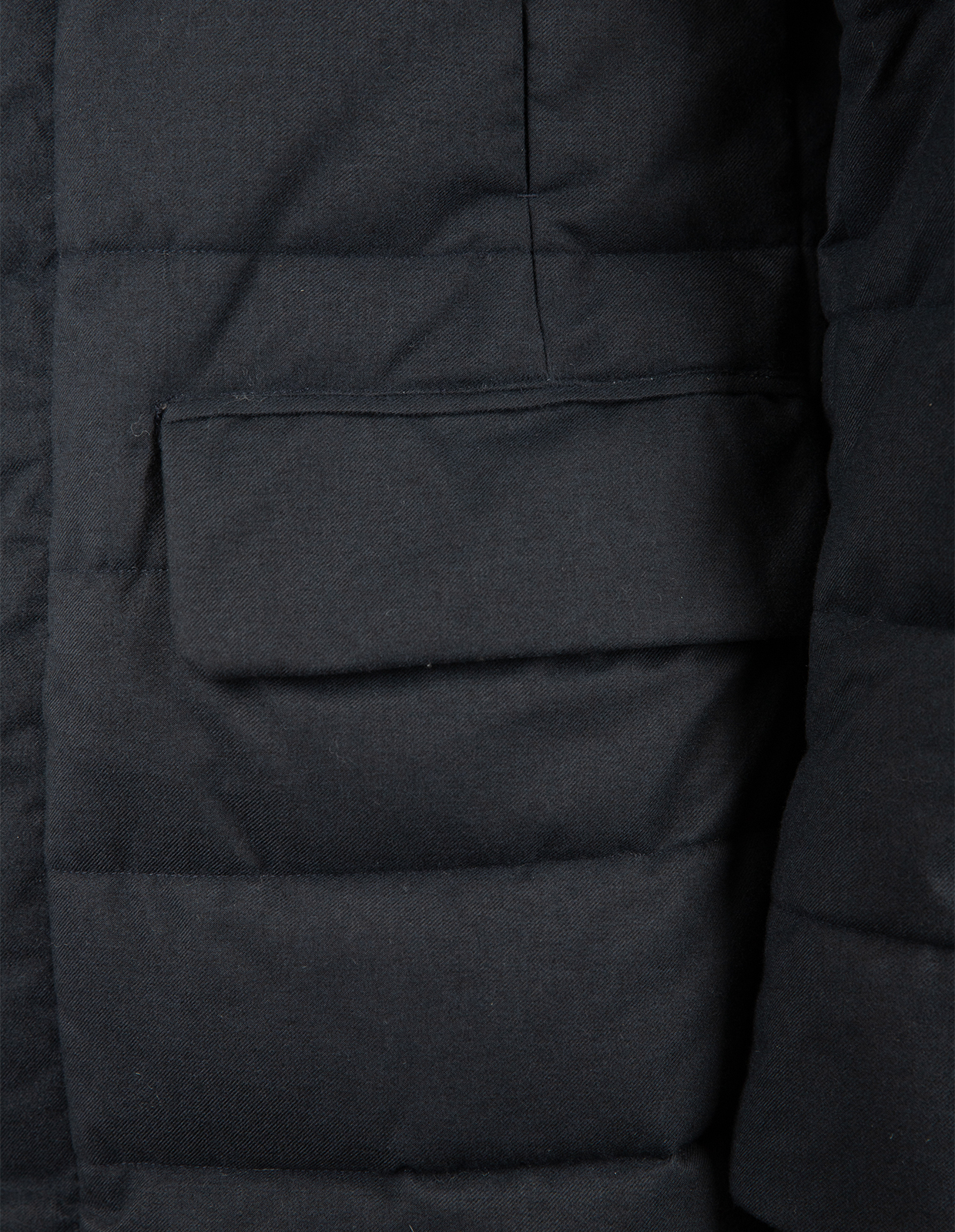 Gordon Puffer Jacka Melerad Blå