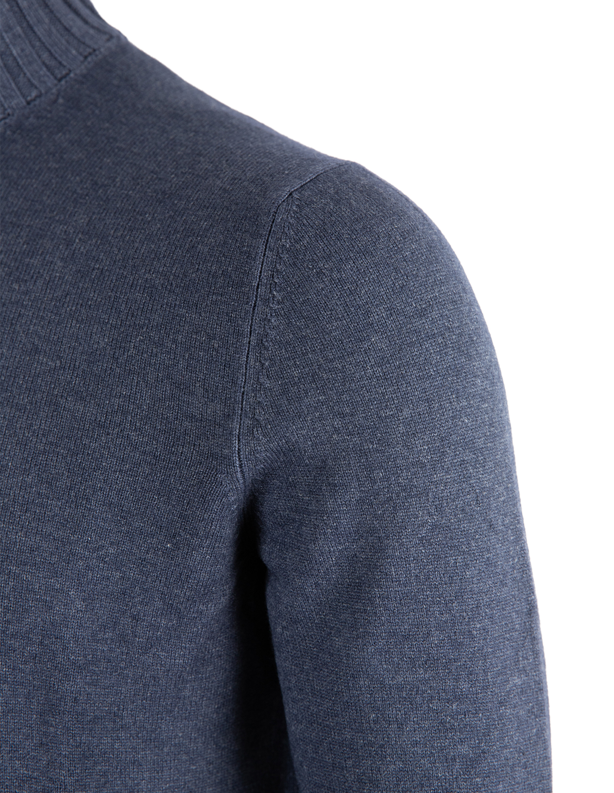 Zip Cardigan Ull Cashmere Navy 46