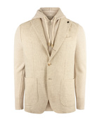 Kavaj Hoodie Ull Ljusbeige 48