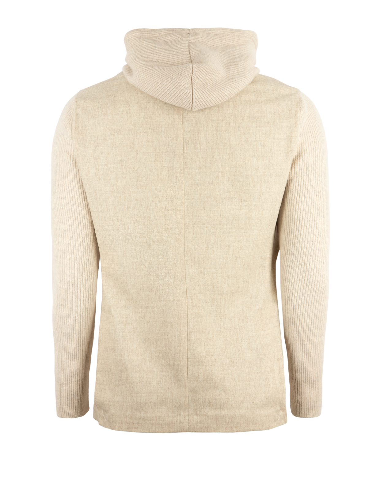 Kavaj Hoodie Ull Ljusbeige