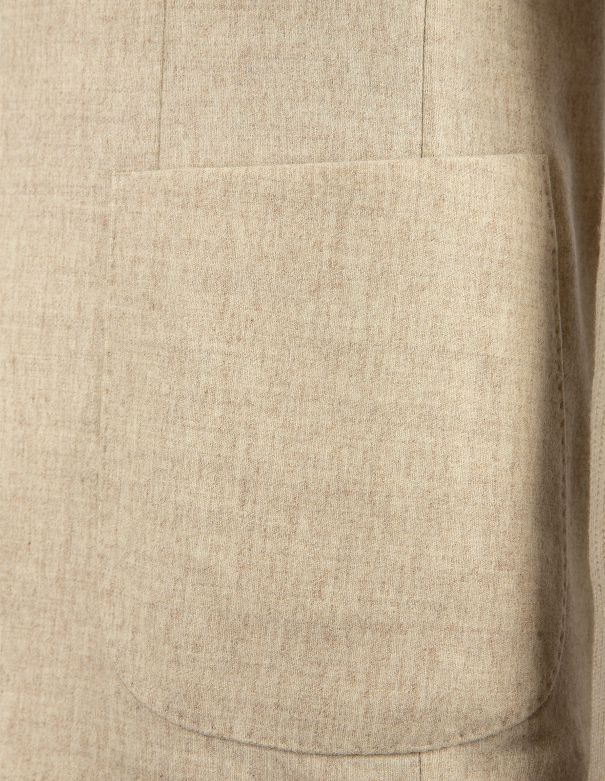 Kavaj Hoodie Ull Ljusbeige 48