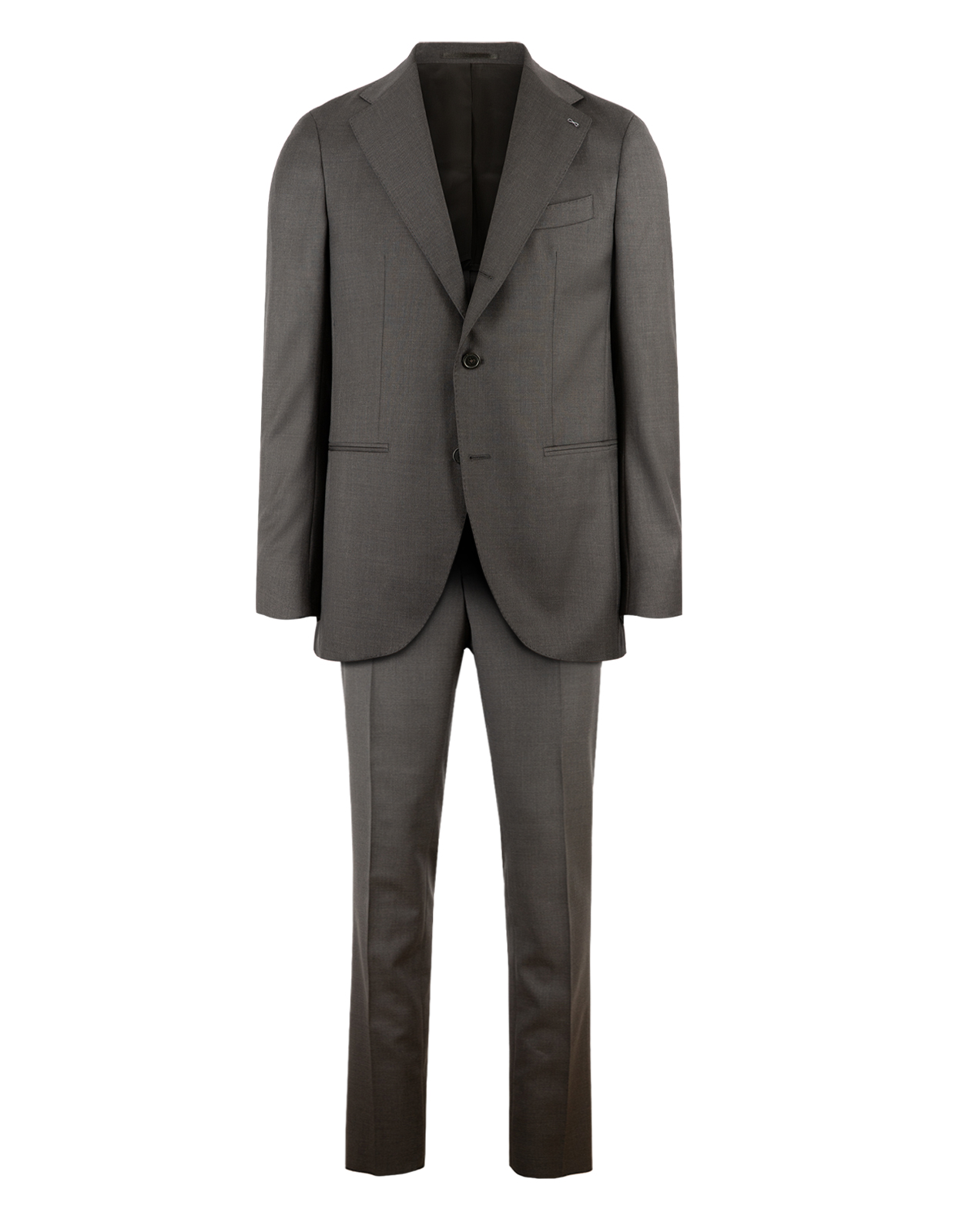 Firenze Kostym Ull 120's Mörkgrå