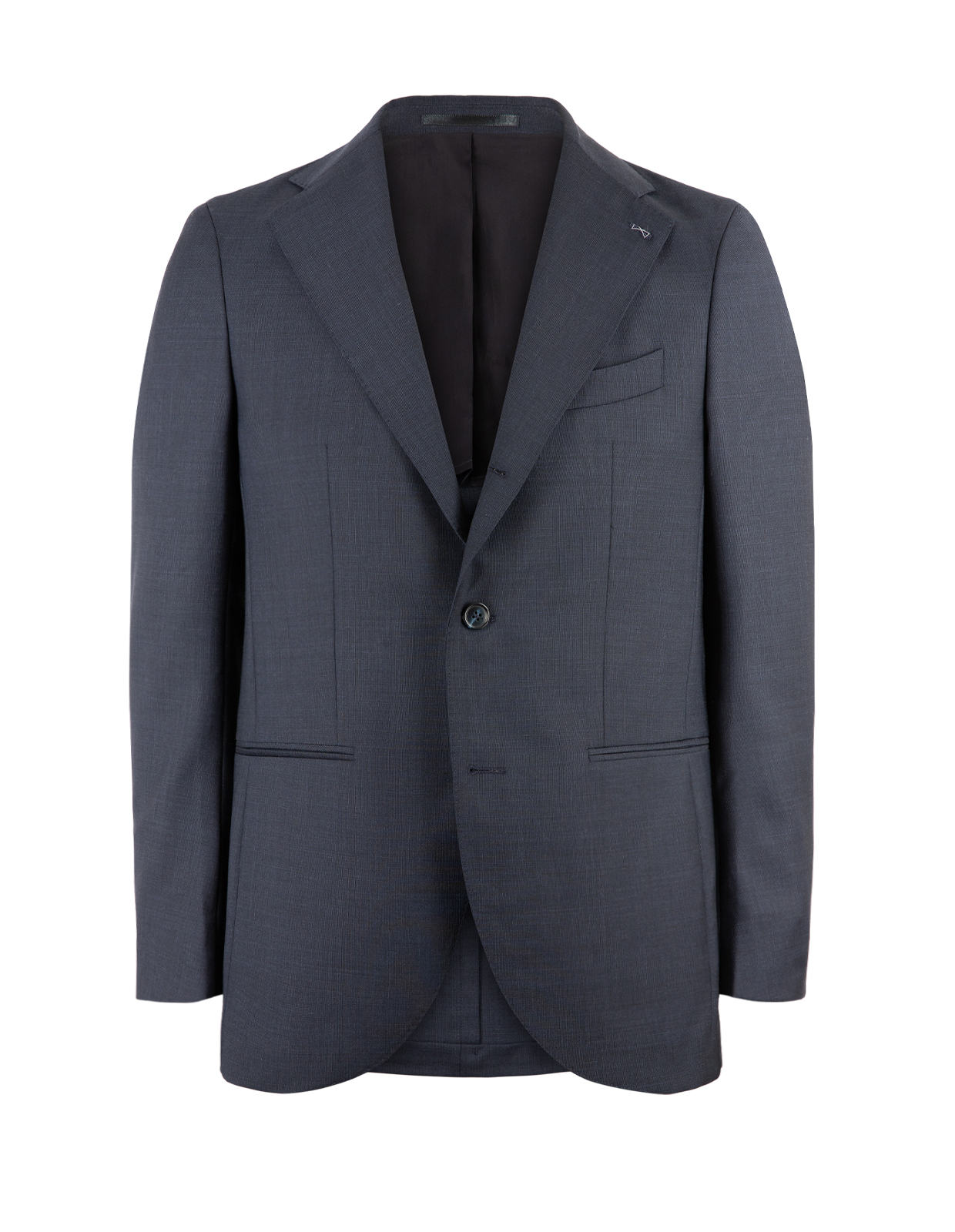 Firenze Kostym Ull Glencheck Blå