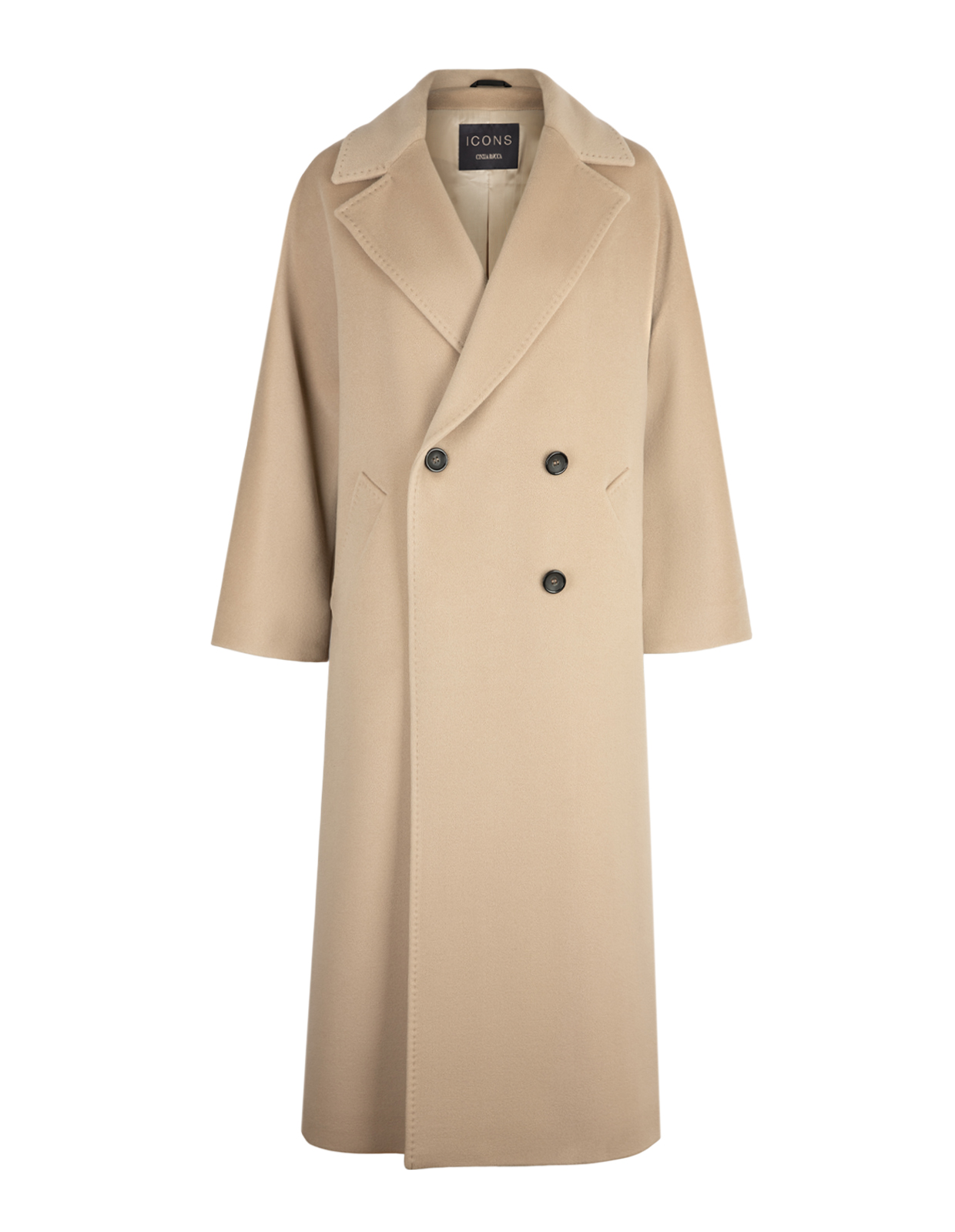 Oversized Kappa Ljusbeige