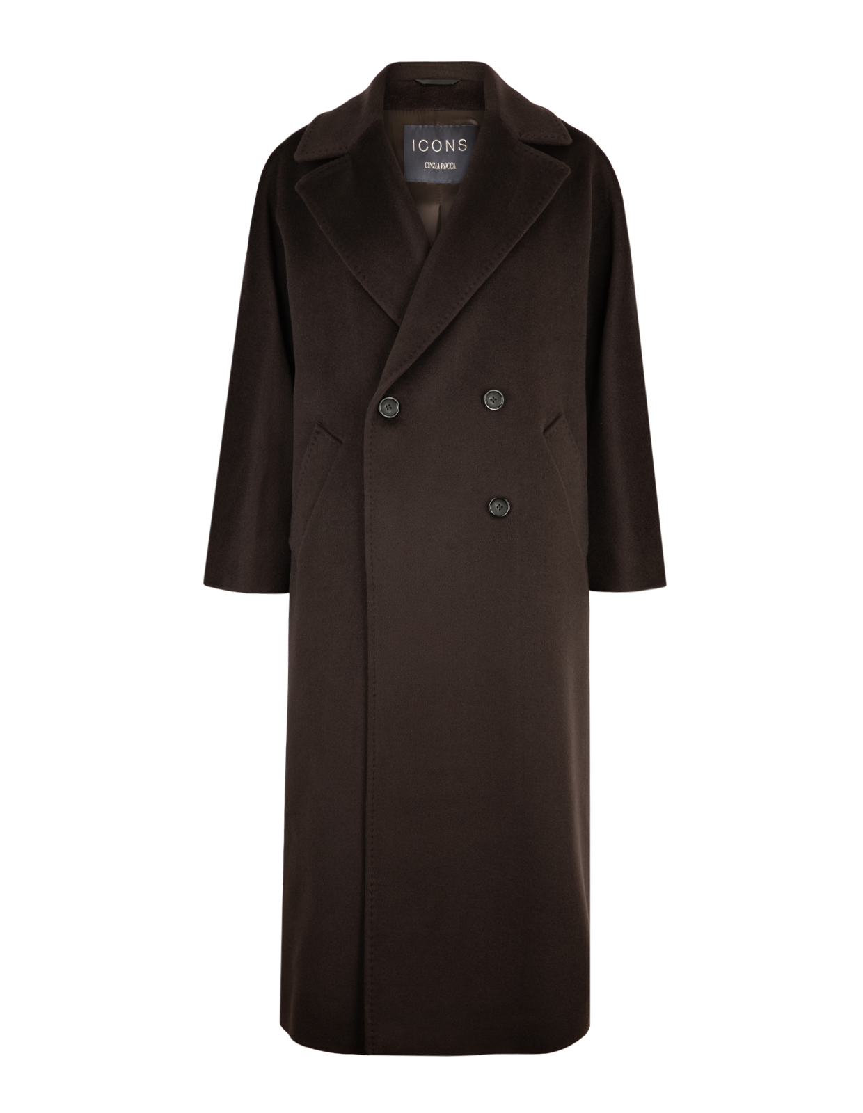 Oversized Kappa Mörkbrun 50