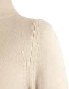 Polotröja Ull/Cashmere Ljusbeige 46