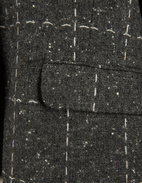 Zola Kavaj Ull Grå Rutig M