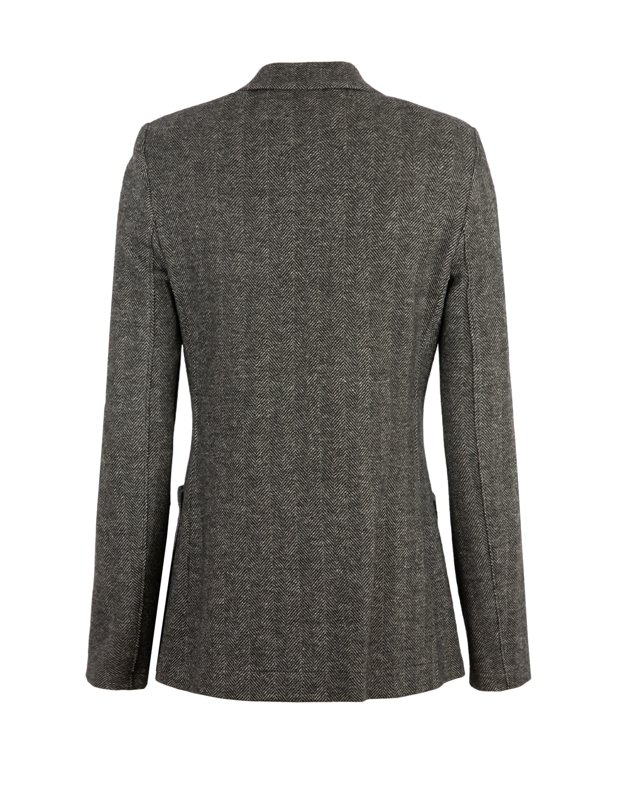 Kavaj Svart Melerad 44