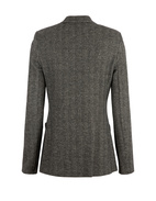 Kavaj Svart Melerad 44