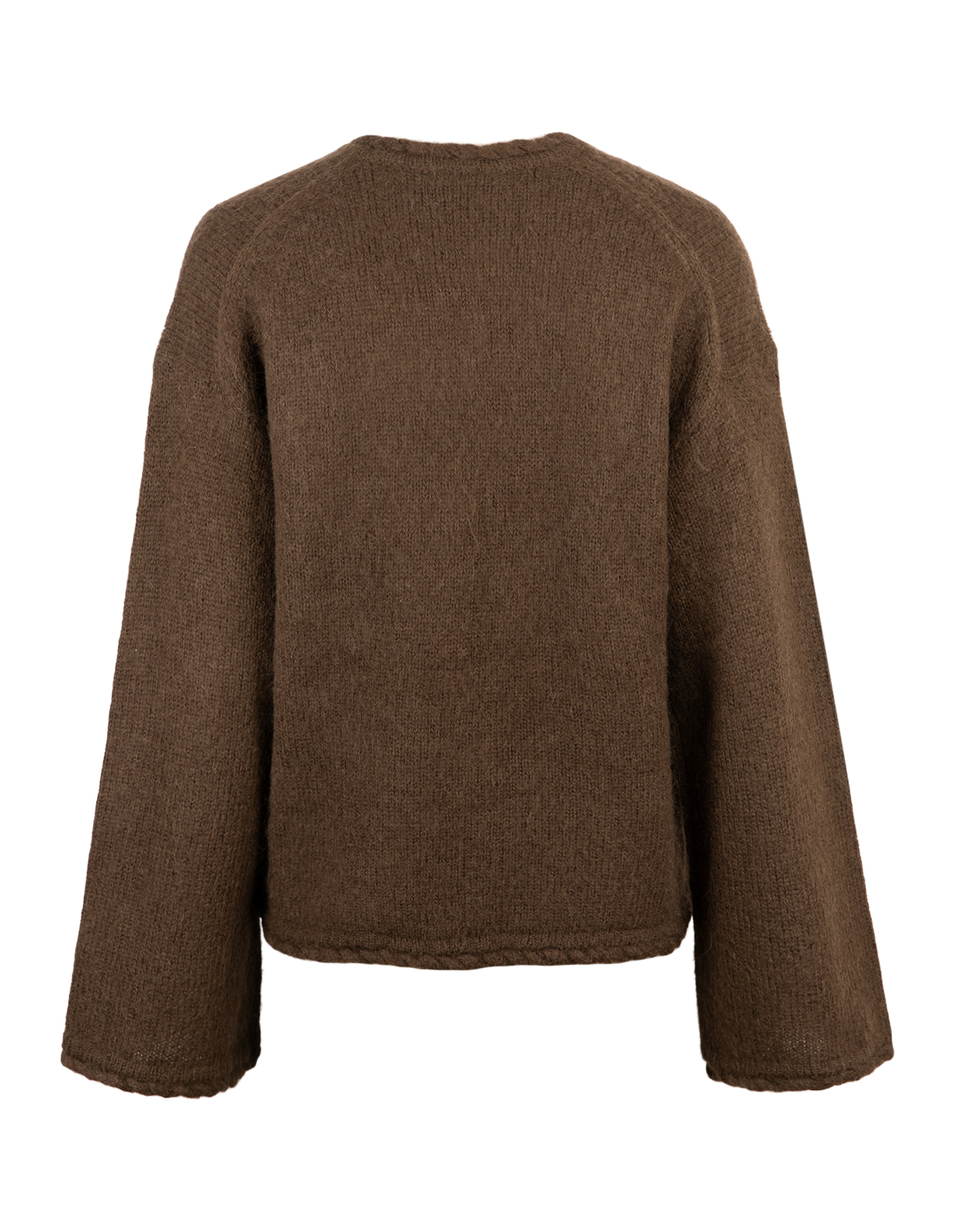 Cierra Tröja Mörkbrun S