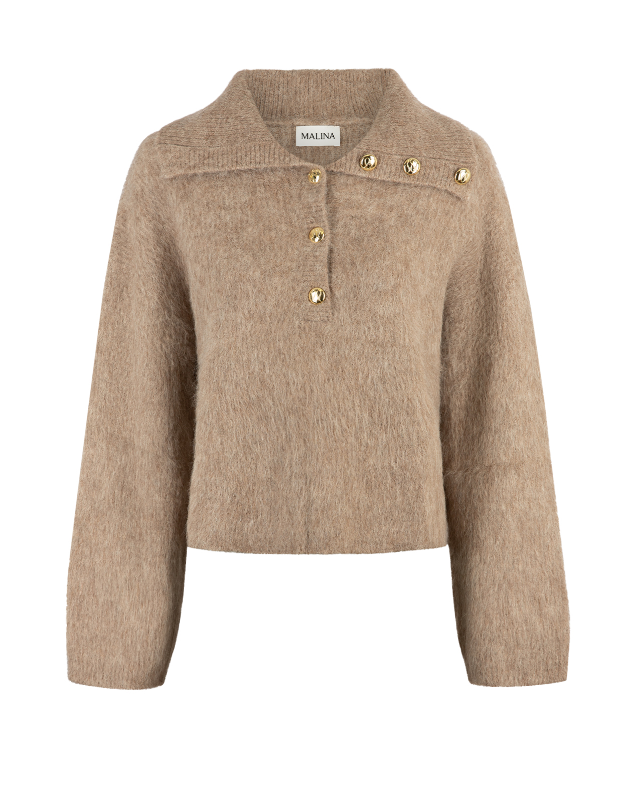 Yselle Tröja Alpacka Beige