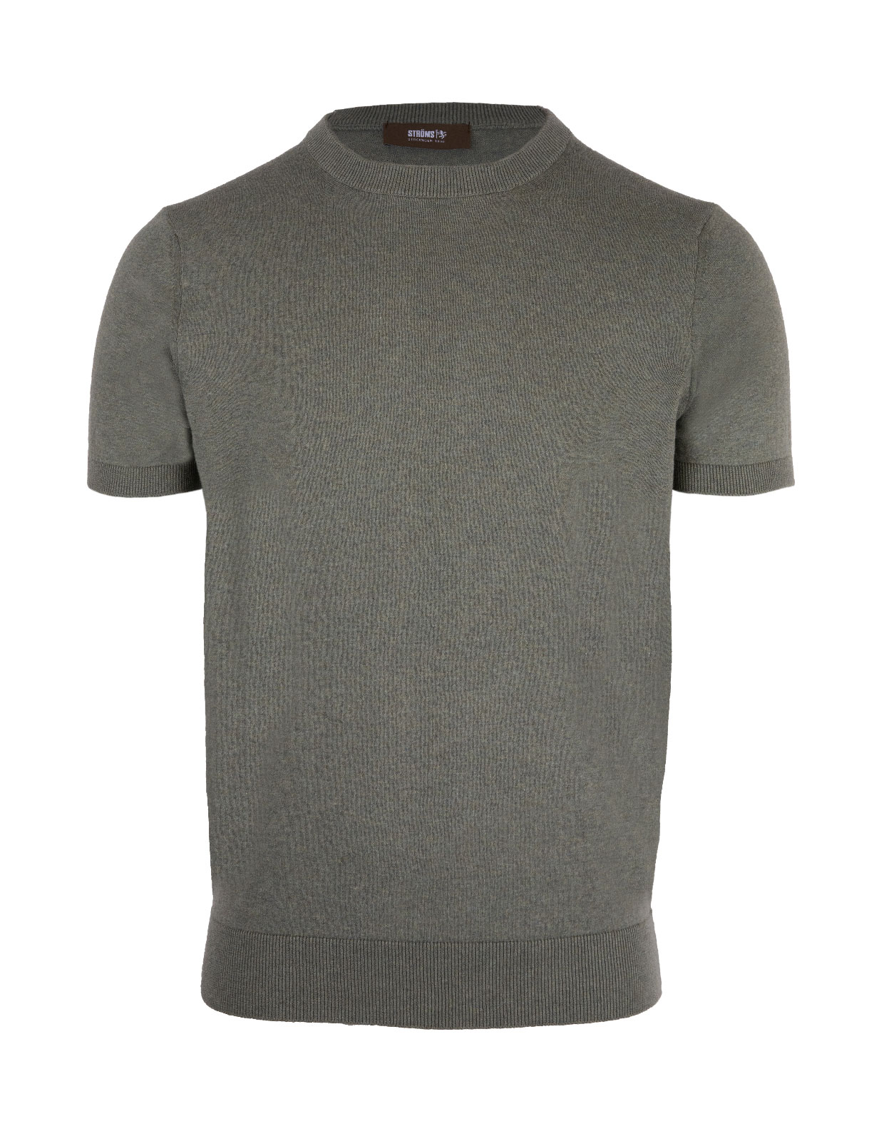 T-Shirt Knitted Cotton Verde Bosco Stl XL
