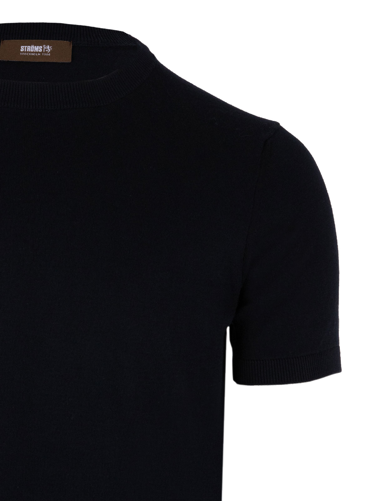 T-Shirt Knitted Cotton Blue Navy Stl XL
