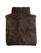 Belinda Halskrage Mörkbrun One Size