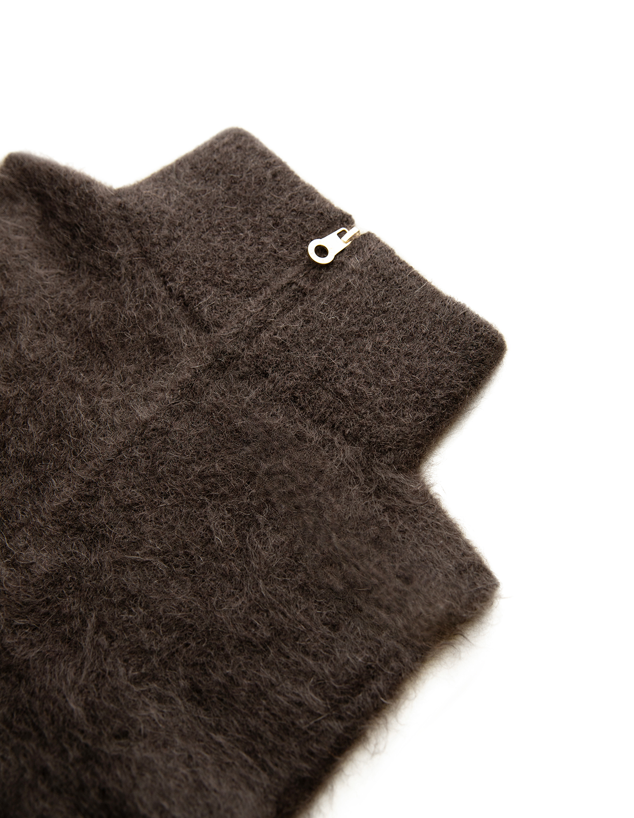 Belinda Halskrage Mörkbrun One Size